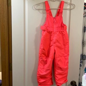 Kids size 4 cat & jack snow bibs